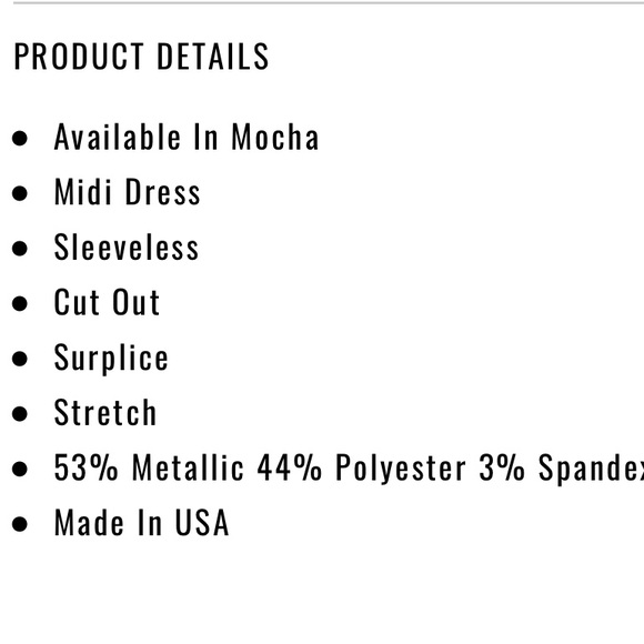 🤎Mocha midi dress🤎 - Picture 4 of 5